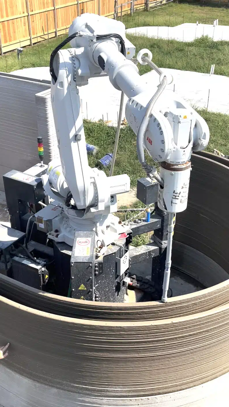 Hive3D Builders’ CyBe Robot Crawler in action