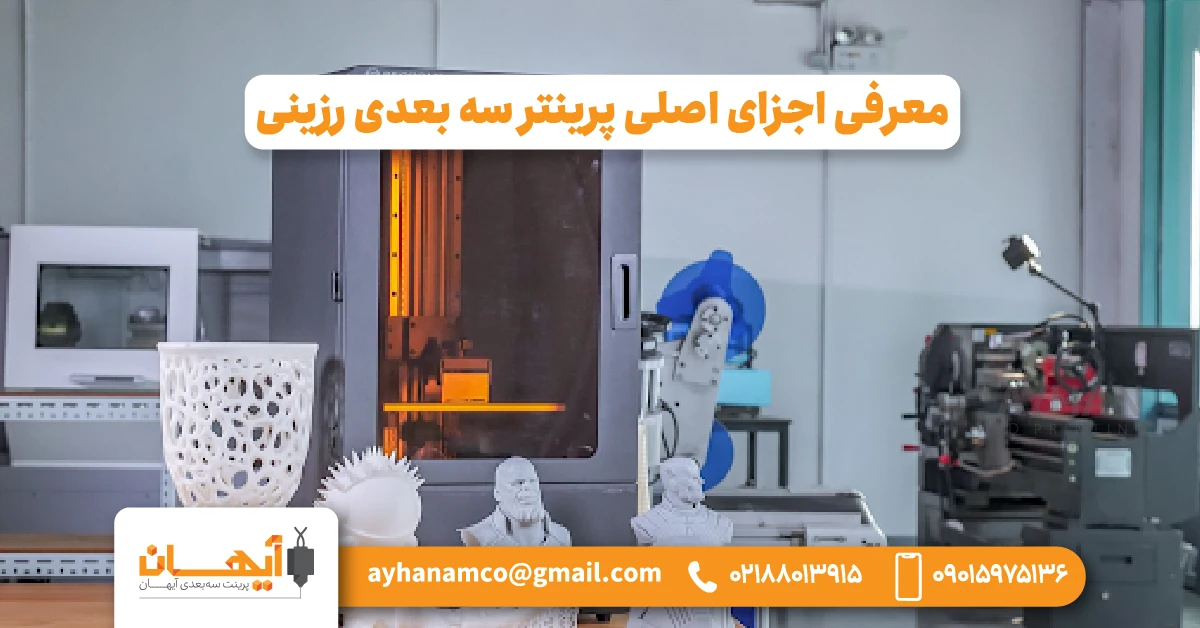 معرفی اجزای اصلی پرینتر سه بعدی رزینی